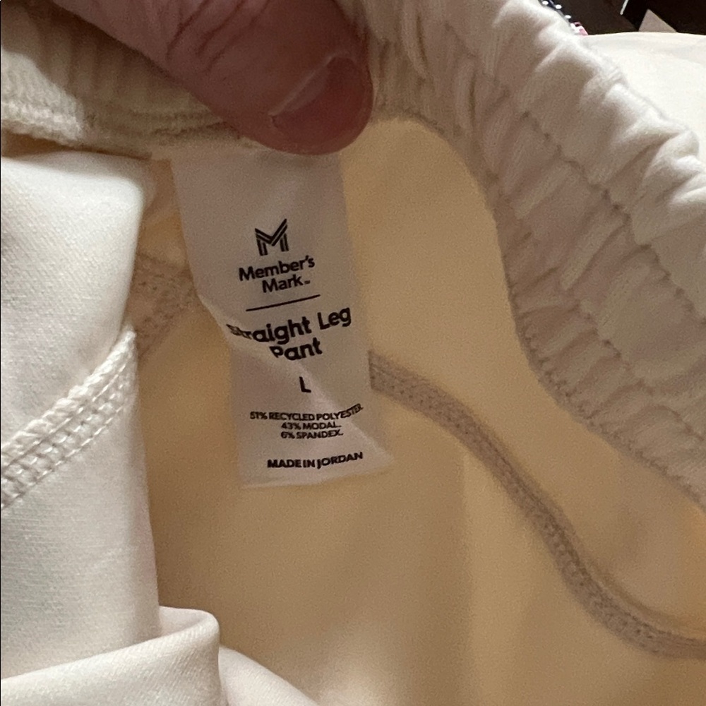Women's Beige Track Pants - Picture 3 of 3